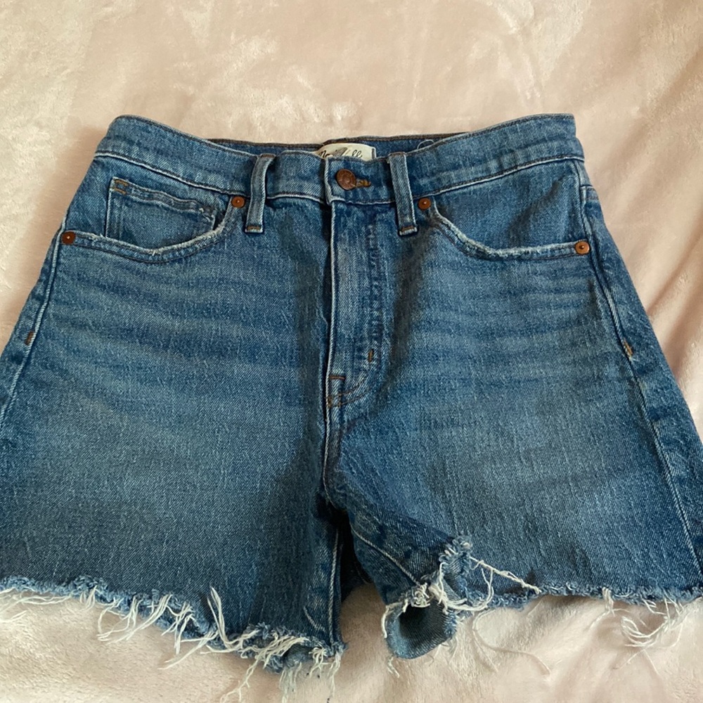 Madewell High Rise Denim Shorts